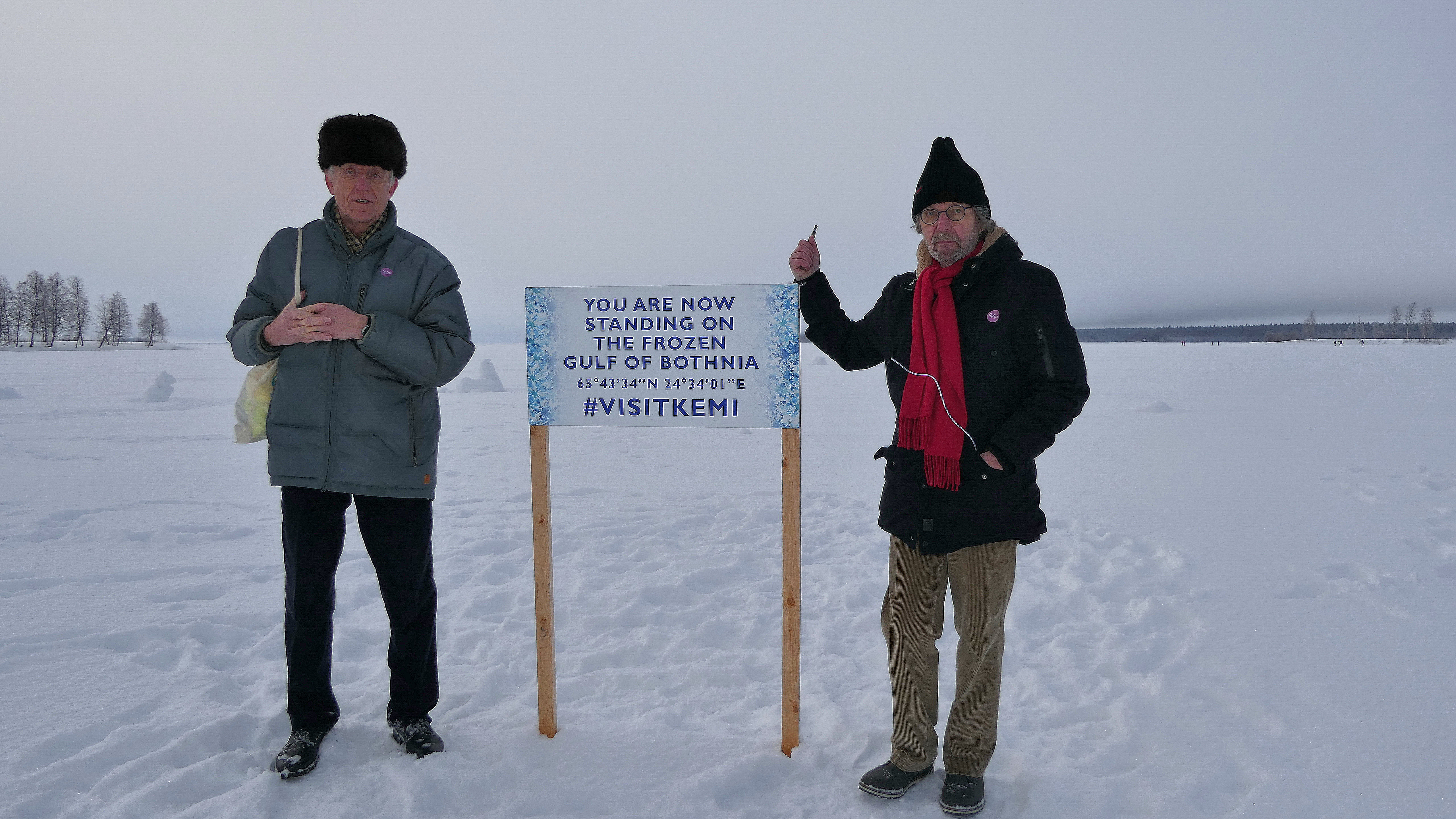 Am und auf der "Baltic Sea" - keiner hat "bitte lächeln" gesagt...